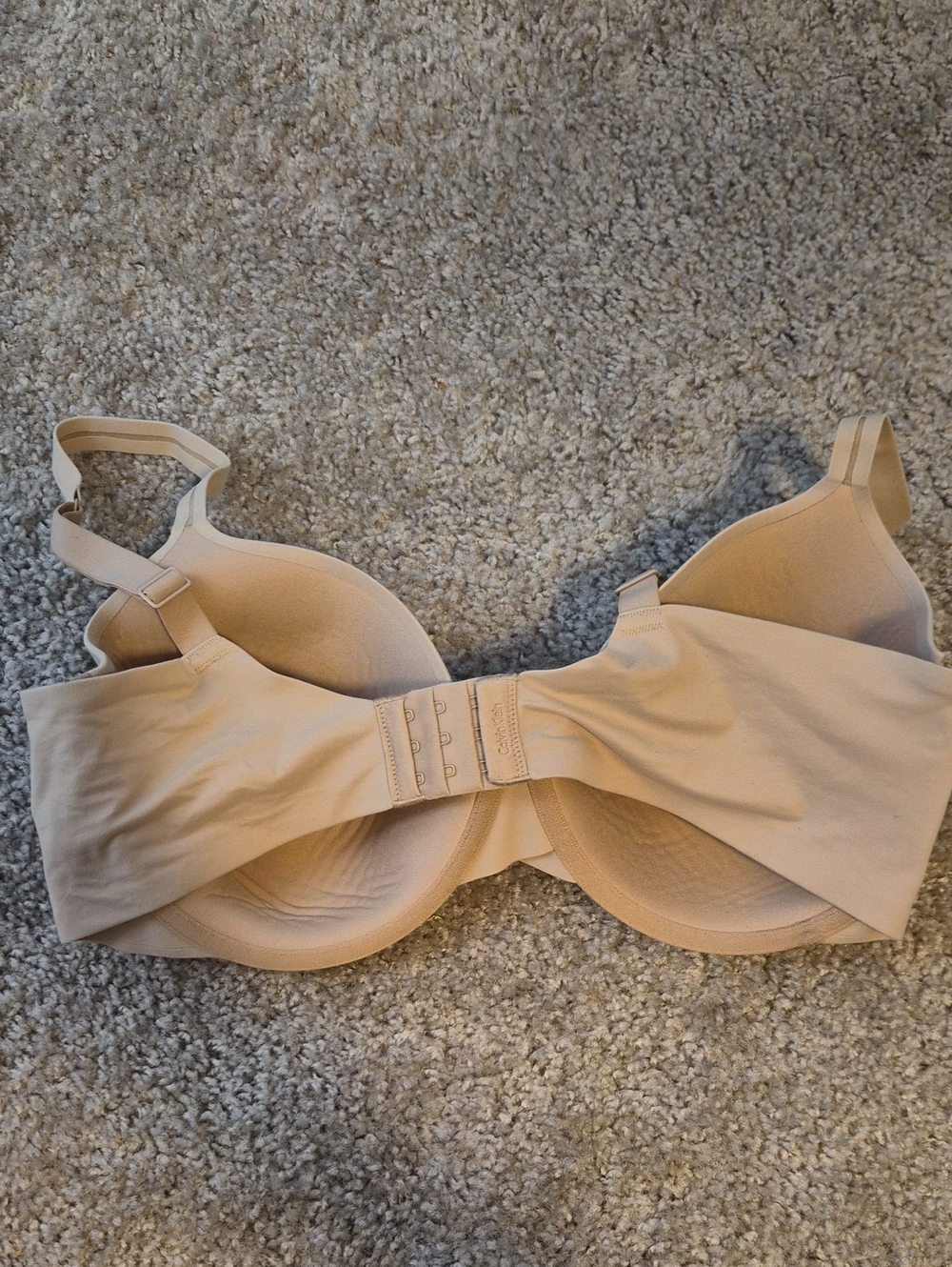 Calvin Klein Beige/Nude Seamless Underwire Bra